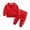 A154-Red, variant on Ccpelsie Boys Clothes Boy Outfits 2-Piece Long Sleeve Hoodie and Pants Boys Fall Winter Clothes(White,5-6 Years)