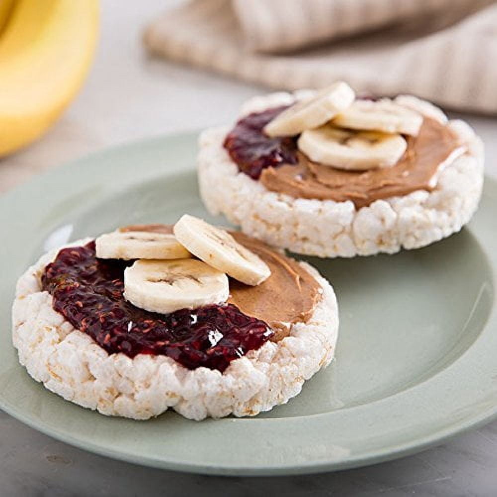 Quaker Rice Cakes Variety Bundle - Pack Of 3 Flavors,CARMEAL CORN, APPLE CINAMON,LIGHTLY SALTED..
