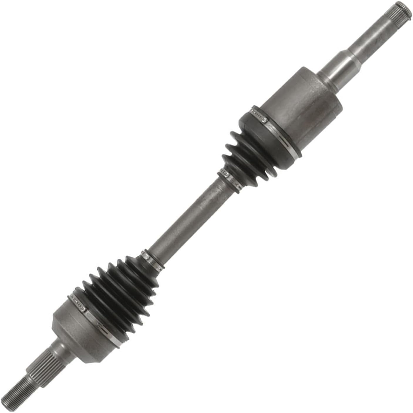 Detroit Axle - 2.4L Front CV Axles for 2010 2011 2012 2013 2014 2015 2016 2017 Chevrolet Equinox GMC Terrain, Complete CV Axle Shafts Assembly Replacement