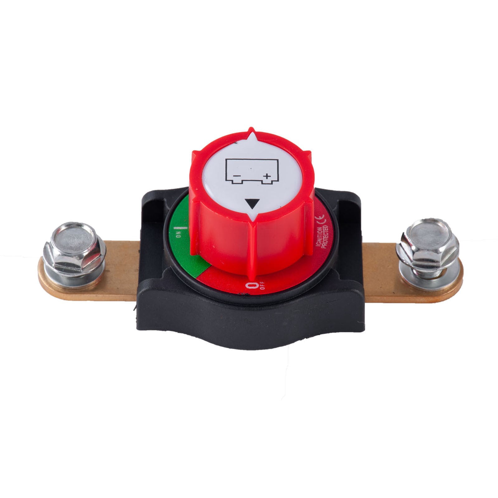12-48V Heavy Duty Battery Master Disconnect Switch - Side Post Cut-Off Isolator for Marine, Car, RV, Truck & Off-Grid Systems