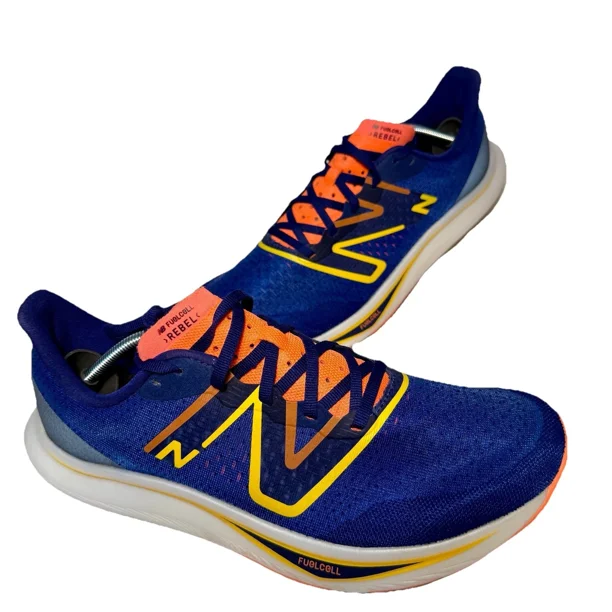 New Balance Sneakers Mens 10. Fuelcell Rebel V3 MFCXMN3 Blue Running Gym Shoes