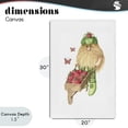 thumbnail image 4 of Stupell Industries Scandinavian Garden Elf with Wheelbarrow Canvas Art, 20 x 30, by Nancy Overton, 4 of 8