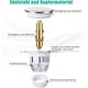 thumbnail image 5 of Tapón para fregadero de baño, núcleo de rebote emergente Universal, tapón antiobstrucción, tapón de drenaje para bañera con cesta de filtro, 5 of 7