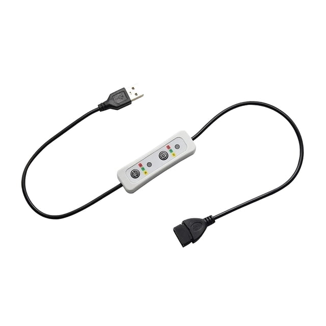 MERIGLARE USB Timer Switch Extension Cable 60cm Power Supply Line for Desk Lamp Lights
