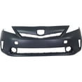 thumbnail image 2 of Bumper Cover Fascia Kit For 2012-2014 Toyota Prius V Front Primed, 2 of 4