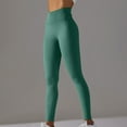 thumbnail image 2 of QATAINLAV Womens Seamless Breathable Soft Leggings Casual High Waisted Workout Yoga Pants Tummy Control Full Length Tight Leggings Green S Prime Sales, 2 of 6