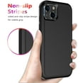 thumbnail image 5 of Diverbox for iPhone 13 Case [Shockproof] [Dropproof] [Tempered Glass Screen Protector + Camera Lens Protector],Heavy Duty Protection Phone Case Cover for Apple iPhone 13 (Black), 5 of 7