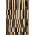 thumbnail image 6 of Rugs USA Tara Striped Wool Area Rug, 2' 6" x 8', Runner, Tara Black, 6 of 8