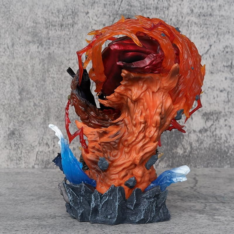 Luffy Figure Straw Hat Big Iron Fist Luffy Action Figures 22cm/8.7inch Handmade PVC Anime Manga Game Character Model Statue Collectible Craft Gift