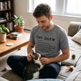 thumbnail image 4 of Mens Cat Dad Definition T Shirt Funny Father's Day Pet Kitty Animal Lover Graphic Tee Graphic Tees, 4 of 9