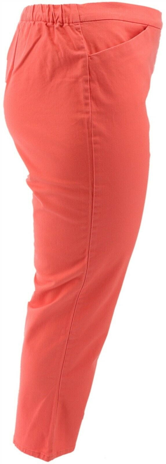 Liz Claiborne NY Hepburn Slim Leg Twill 