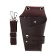 thumbnail image 1 of Bolsa de Cuero PU Multi Función Almacenamiento de Tijeras Peines Clips de Peluquería Barber Sunnimix Barber Waist Holster, 1 of 8