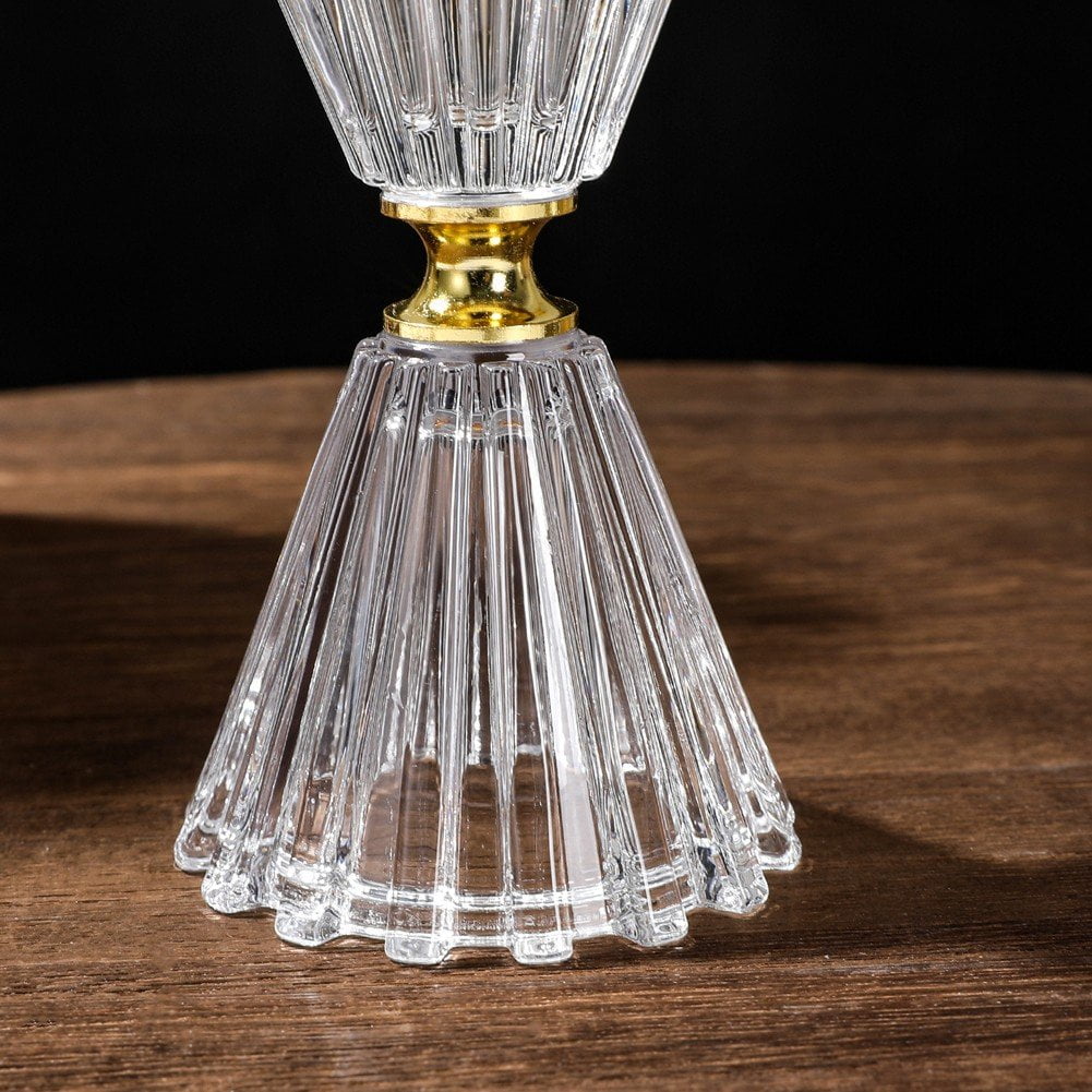 Incense Burner Middle Eastern Incense Holder Crystal Bouquet Aromatherapy Burner Metal Candle Stand With Tong for Home Decor