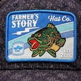 thumbnail image 4 of KNITE Gorra Farmer Coi Azul Trucker Hombre Ajustable Pesca Bass Estilo, 4 of 4