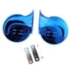 thumbnail image 3 of Trompetas genéricas para coche, trompetas para motocicleta, trompetas eléctricas, trompetas para camión Chapado en azul., 3 of 8