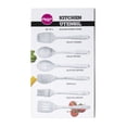thumbnail image 2 of Gourmet Edge Home Kitchen Marble Finish Cooking Utensil Set, Grey (6-Piece Set), 2 of 4
