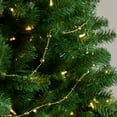 thumbnail image 2 of 15' x .50" Shiny Gold Mirrored Disco Ball Beaded Christmas Garland, 2 of 8