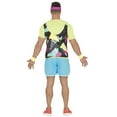 thumbnail image 2 of Fiestas Guirca Mens 80s Costume Set, 2 of 4