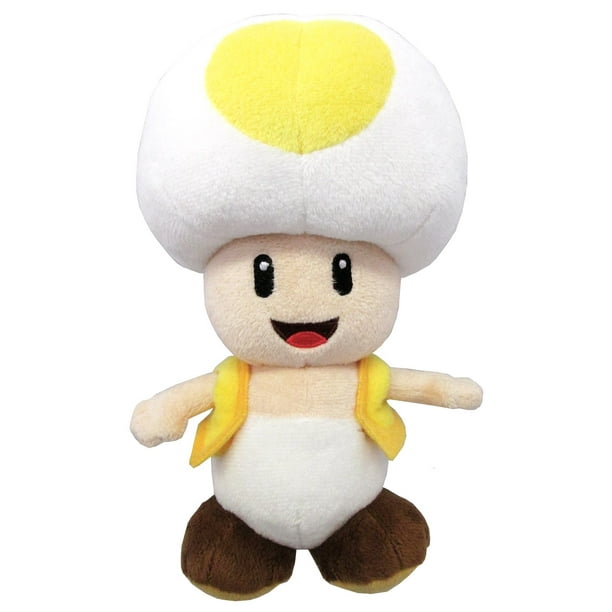 Peluche Sanei Super Mario All Star Collection Yellow Toad 20 cm