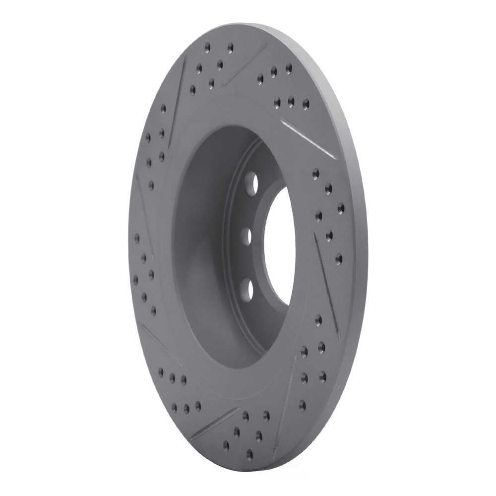 Dynamic Friction Company 830-32010R DFC Geoperformance Rotor - Drilled and Slotted