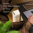 thumbnail image 6 of hOmeLabs Durable 2.4 Gallon Sensor Trash Can, Retractable Butterfly Lid, Batteries Included, Space-Efficient, Easy Clean, Battery-Powered - Creamy White, 6 of 7