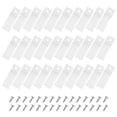 thumbnail image 1 of Uxcell Paradas de Cajón Antideslizantes, 30 Pcs 1.97" Tapón de Cajón de Plástico, Tapón de Cajón de Tocador con Tornillos para Muebles, 1 of 6