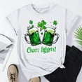 thumbnail image 2 of Dgankt Womens&nbsp;Tops St. Patricks Day Shirt for Women Short Sleeved Crew Neck Pullover Graphic Tee Tops,Sizes S-3XL, 2 of 5