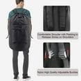 thumbnail image 4 of Fusion  Laundry Bag Backpack w Adjustable Shoulder Straps College Dorm Essentials w Drawstring Closure for Travel Camp Heavy Duty Laundry Backpack Portable w Handle Xlarge Black, 4 of 6