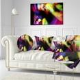 thumbnail image 3 of Designart Colorful Smoke Spiral - Abstract Throw Pillow - 12x20, 3 of 5