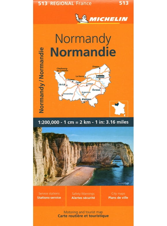 France: Normandy Map 513 (Sheet map, folded)
