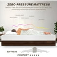 thumbnail image 3 of GMNIU Twin Size 5 Inch Gel Memory Foam Mattress Medium-Firm Mattress for Pressure Relief & Cooler Sleep, Mattresses for Kid Bunk Bed, Trundle Bed, Daybed, CertiPUR-US Certified, Bed in a Box, 3 of 7