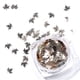 thumbnail image 1 of Uñas postizas con diseño de hojas de arce brillantes, copos de nieve, lentejuelas y pegatinas para uñas., 1 of 2