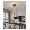 thumbnail image 3 of Lamparas Xtellar De Techo Led Moderna Colgantes Minimalista Para Cocina 3000k-6000k Color Negro, 3 of 5