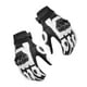 thumbnail image 4 of Guantes de moto, nudillos duros, transpirables, impermeables, pantalla táctil, guantes de carreras de motos para ciclismo, carreras, motos , , Negro Blanco XL blanco y negro y xl shamjiam Guantes de moto, 4 of 8