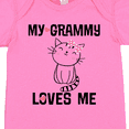 thumbnail image 4 of Inktastic Grammy Loves Me Girls Kitty Girls Baby Bodysuit, 4 of 5