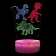 thumbnail image 1 of 3D Illusion Lamp Night Light,Peacock Stand on One Foot Dynam, 1 of 5