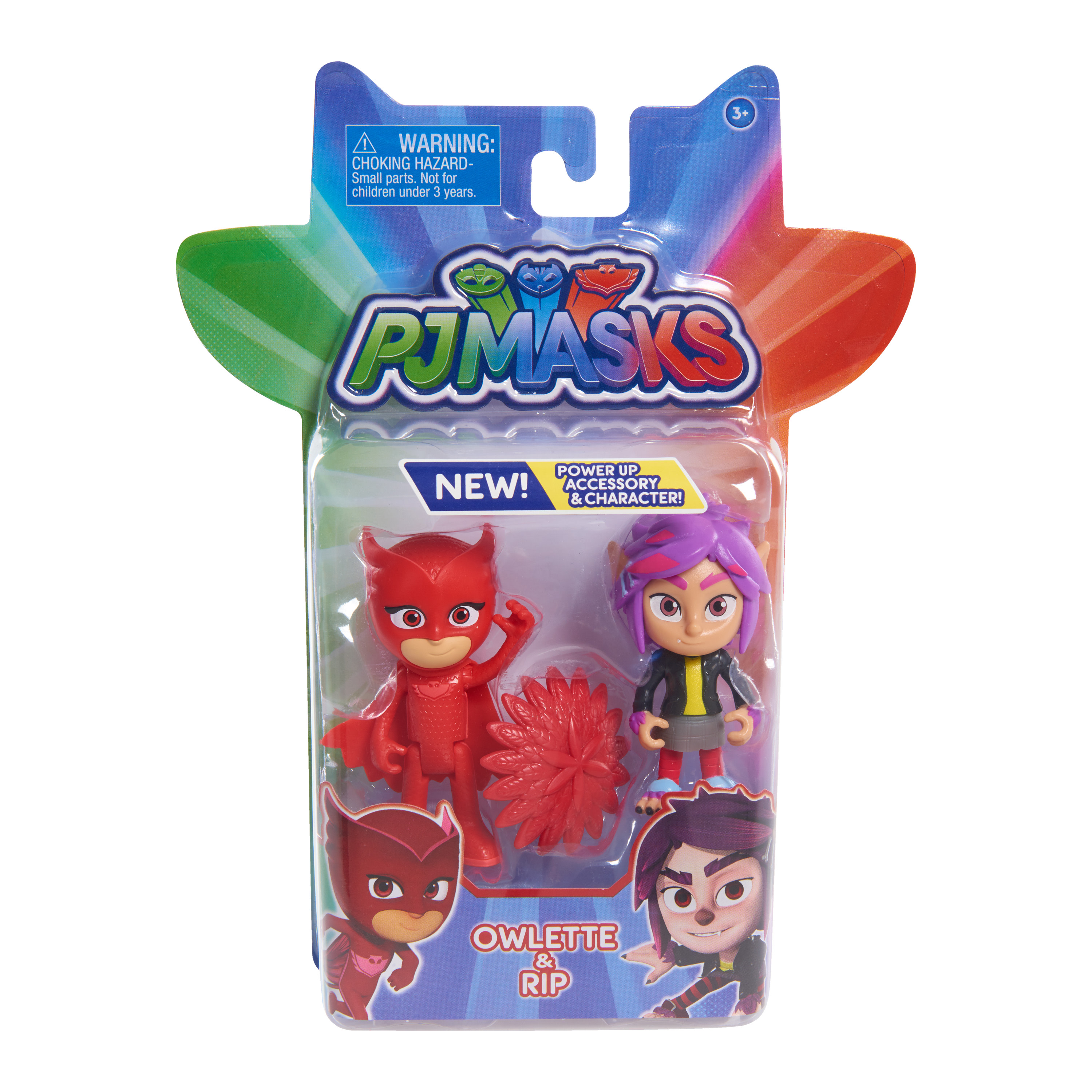 PJ Masks Hero vs. Villian 2-Pk Figure Set - Owlette & RIP
