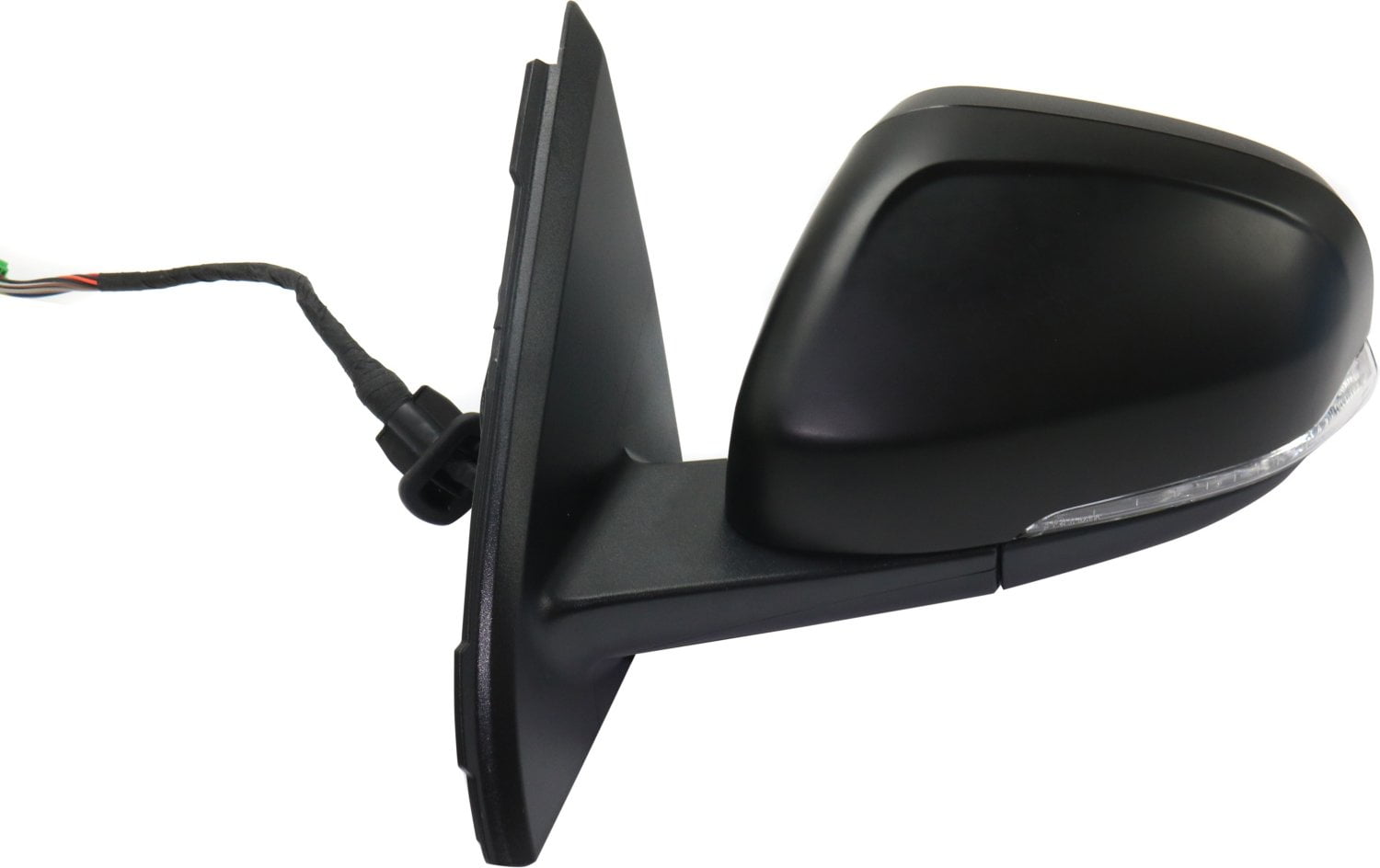 Mirror Compatible With 2011-2018 Volvo S60 2015-2018 V60 Left Driver Side Heated In-housing Signal Light Paintable Kool-Vue