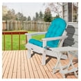 thumbnail image 2 of Alieon Adirondack Cushion Rocking Chair Cushions High Back Adirondack Chair Cushion with Ties Patio Cushions for Outdoor Furniture (1 Pack, Blue), 2 of 7