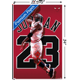 thumbnail image 3 of Michael Jordan - Jersey Wall Poster, 22.375" x 34", 3 of 3
