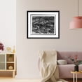 thumbnail image 3 of Historic Framed Print, China Clipper" over University of California campus", 17-7/8" x 21-7/8", 3 of 9