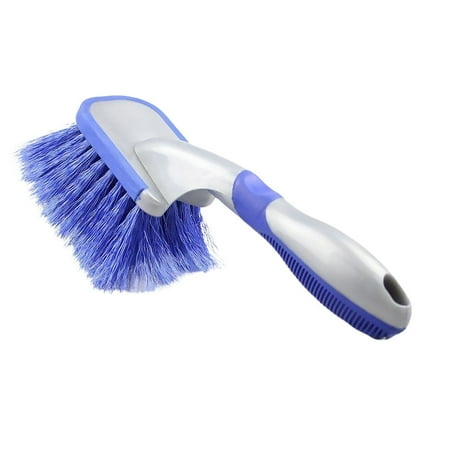

Kelingqi 1pc Professional Car Tyre Brush Wheel Tire Cleaning Brush Metal Surface Brim Gap Brush for Home Shop