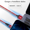 thumbnail image 3 of Cable Magnético,Iman 3 en 1 ,Cable USB 1Hora Moderno, 3 of 5