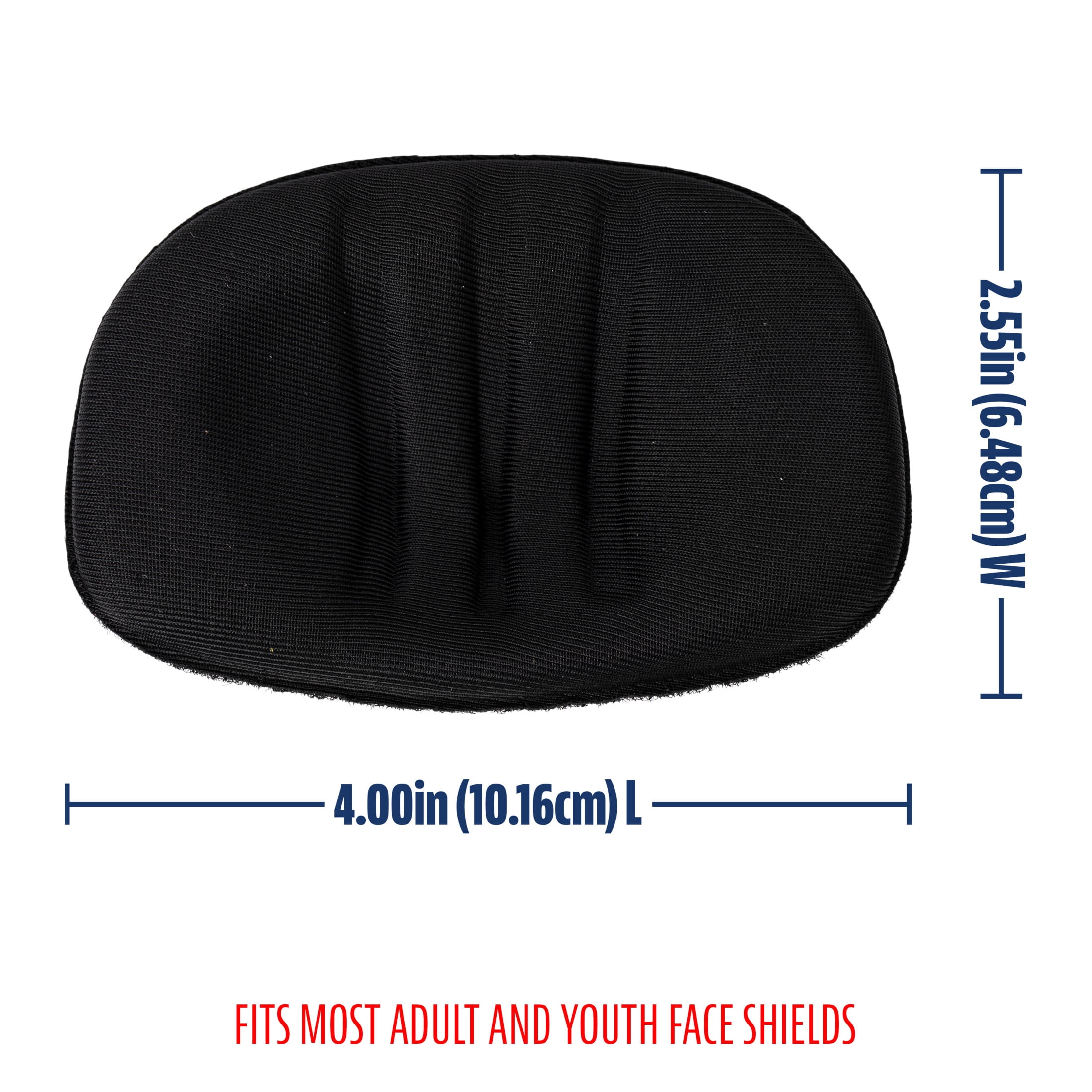 Franklin Sports Replacement Chin Pads for Softball Fielder Masks - Girls' + Women's Chin Cups for Face Guards - 3 Pack of Youth + Adult Replacement Chin Pieces - Fastpitch Softball Chin Protector