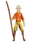 Avatar The Last Airbender Aang 5" Action Figure Toys with Play & Poseable Figurinefor Kids Adults Collectibles Christmas Birthday Holiday Gifts 6 Years Old & up & CUSTOM Storage Carrier
