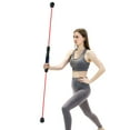 thumbnail image 2 of Vibration Fitness Bar Counting Function Elastic Workout Rod High-Frequency Vibration Exercise Stick Functional Training Muscle Train Fat Burning Fitness Stick Detachable Total Body, 2 of 7
