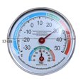 thumbnail image 2 of Dial Thermometer Wall Pointer Hygrometer High-precision For Home Cigar Reptile Incubator Greenhouse Sauna, 2 of 3