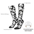 thumbnail image 4 of Naloa Seamless Pattern Cute Panda Thigh High Socks Extra Long Stretchy Sock Women Over Knee High Opaque Stocking Daily Wear, 4 of 6