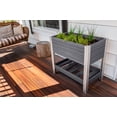 thumbnail image 3 of Vita Urbana 18" x 30" Raised Vinyl Sprout Farm, Slate Gray, VT17619, 3 of 10