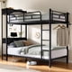 thumbnail image 1 of Litera Base De Cama Individual Con 6 Cajones Perchero Y Usb, 1 of 6